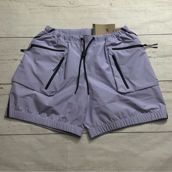 Nike Tech Super Lightweight Shorts Hydrangeas Purple Mens Size Small HJ2946-515 - Picture 1 of 9